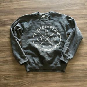 Equestrian sweatshirt